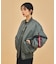 ALPHA INDUSTRIES × NANGA × FREAK'S STORE 別注 リバーシブル MA-1 ショートダウンジャケット