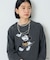 【MICKEY MOUSE】Leopard Raglan Tシャツ