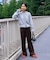 ベロア イージーパンツ