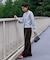 ベロア イージーパンツ
