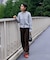 ベロア イージーパンツ