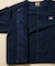 リラックスフィット ワンポイントロゴ フリース スナップカーディガン
