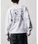 tombonia × FREAK'S STORE/トムボニア コラボ スポーツライフ バックデザイン クルーネックスウェット