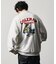 Coleman × FREAK'S STORE 別注 ヴィンテージカタログ ドッグデザイン ハーフジップスウェット