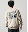 Coleman × FREAK'S STORE 別注 ヴィンテージカタログ キャットデザイン クルーネックスウェット