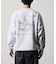 tombonia × FREAK'S STORE/トムボニア コラボ  スノーボード バックデザイン ヘンリーネックスウェット