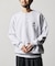 tombonia × FREAK'S STORE/トムボニア コラボ  スノーボード バックデザイン ヘンリーネックスウェット