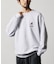 tombonia × FREAK'S STORE/トムボニア コラボ  スノーボード バックデザイン ヘンリーネックスウェット