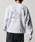 tombonia × FREAK'S STORE/トムボニア コラボ  スノーボード バックデザイン ヘンリーネックスウェット