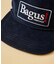 5パネル コーデュロイ BAGUS ロゴ トラッカーキャップ