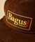 5パネル コーデュロイ BAGUS ロゴ トラッカーキャップ