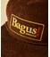 5パネル コーデュロイ BAGUS ロゴ トラッカーキャップ