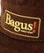 5パネル コーデュロイ BAGUS ロゴ トラッカーキャップ
