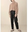 【WEB限定】ツイルチノテーパードパンツ