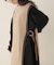 【WEB限定】配色ニットロングベスト