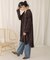 シアープリーツロングシャツワンピース