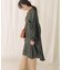 シアープリーツロングシャツワンピース
