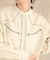 【WEB限定】パイピングウエスタンシャツワンピース
