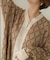 【WEB限定】ジャガードニットカフタンワンピース