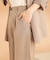 【WEB限定】配色ステッチセミワイドパンツ / セットアップ