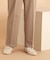 【WEB限定】配色ステッチセミワイドパンツ / セットアップ