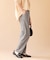 【WEB限定】配色ステッチセミワイドパンツ / セットアップ