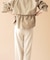 【WEB限定】配色ステッチセミワイドパンツ / セットアップ