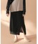 【WEB限定】ワンショルベスト付きレイヤードニットワンピース