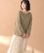 【WEB限定】総透かし編みニットプルオーバー