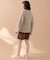 【WEB限定】総透かし編みニットプルオーバー