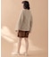 【WEB限定】総透かし編みニットプルオーバー