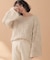 【WEB限定】総透かし編みニットプルオーバー