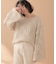 【WEB限定】総透かし編みニットプルオーバー