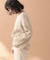 【WEB限定】総透かし編みニットプルオーバー
