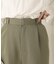 【WEB限定】バックボタンツイルワイドパンツ