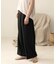 【WEB限定】バックボタンツイルワイドパンツ