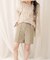 【WEB限定】花粉ガードセンターシームショートパンツ