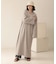 【WEB限定】チャイナボタンワッフルワンピース