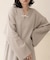 【WEB限定】チャイナボタンワッフルワンピース