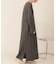 【WEB限定】チャイナボタンワッフルワンピース