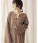 【WEB限定】チャイナボタンワッフルワンピース