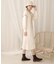 【WEB限定】配色パイピングカットワンピース