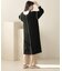 【WEB限定】配色パイピングカットワンピース
