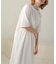 【WEB限定】USコットンバックスリット半袖カットワンピース