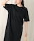 【WEB限定】USコットンバックスリット半袖カットワンピース
