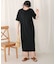 【WEB限定】USコットンバックスリット半袖カットワンピース