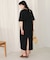 【WEB限定】USコットンバックスリット半袖カットワンピース
