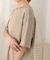 【WEB限定】USコットンバックスリット半袖カットワンピース