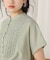 【WEB限定】キャンブリックスモッキングブラウス