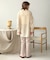 【WEB限定】センターシームカットフレアパンツ